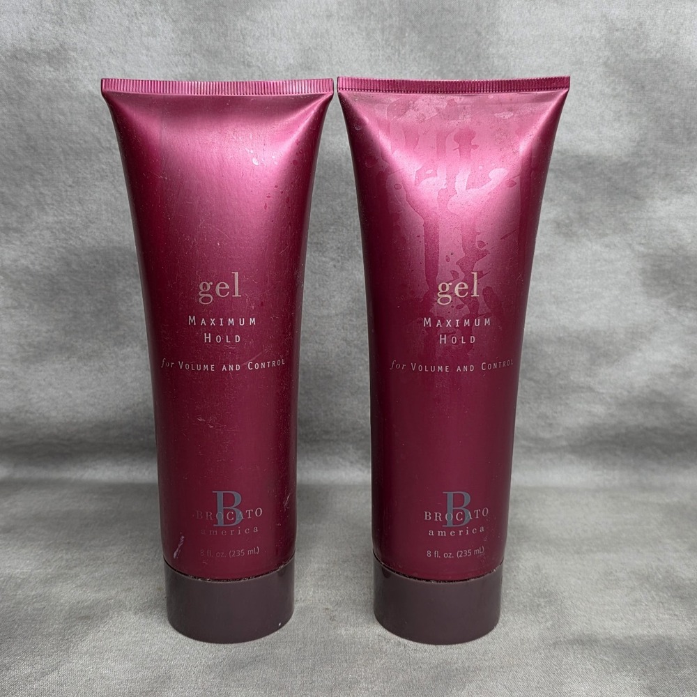 (X2) Brocato Gel Maximum Hold for Volume & Control 8 fl oz